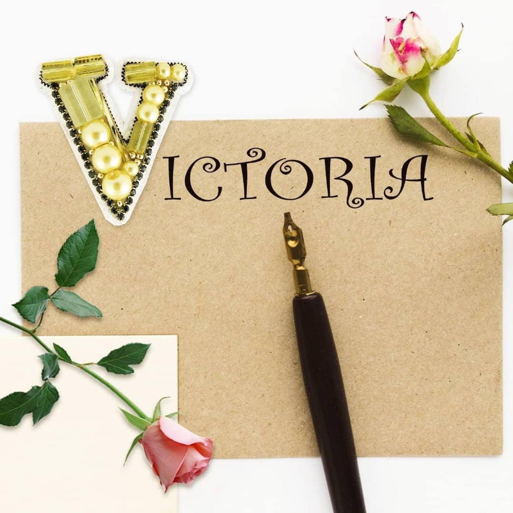 Crystal Art Beadwork Kit For Creating Broоch Victoria